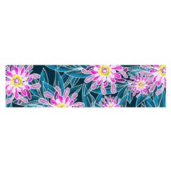 Whimsical Garden Satin Scarf (oblong) by DanaeStudio