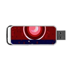 Techno  Portable Usb Flash (two Sides)