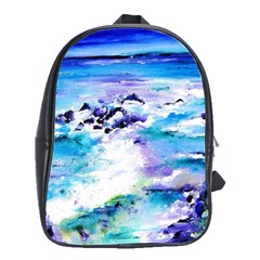 Seascap124 School Bags(large)  by artistpixi