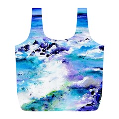 Seascap124 Full Print Recycle Bags (l)  by artistpixi