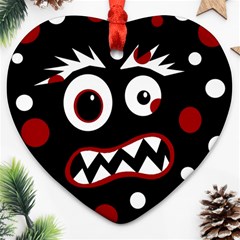 Madness  Ornament (heart)  by Valentinaart