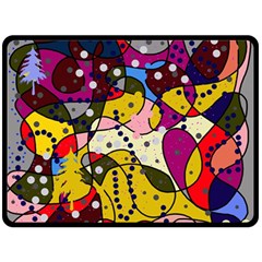 New Year Fleece Blanket (large) 