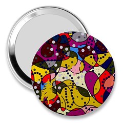 New Year 3  Handbag Mirrors by Valentinaart