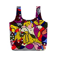 New Year Full Print Recycle Bags (m)  by Valentinaart