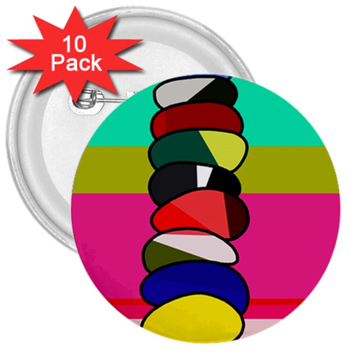 Zen 3  Buttons (10 pack) 