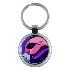 Strange Love Key Chains (round)  by Valentinaart