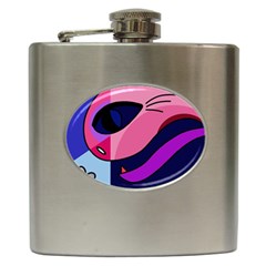 Strange Love Hip Flask (6 Oz) by Valentinaart