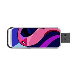 Strange Love Portable Usb Flash (one Side) by Valentinaart