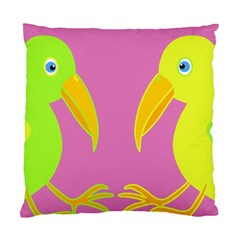 Parrots Standard Cushion Case (one Side) by Valentinaart