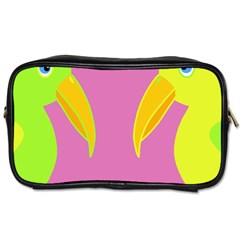 Parrots Toiletries Bags by Valentinaart