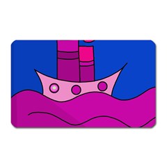 Boat Magnet (Rectangular)