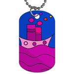 Boat Dog Tag (Two Sides) Front