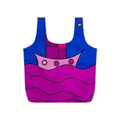 Boat Full Print Recycle Bags (S) 