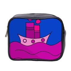 Boat Mini Toiletries Bag 2-side by Valentinaart