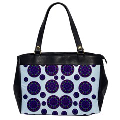 Shimmering Floral Abstracte Office Handbags by pepitasart