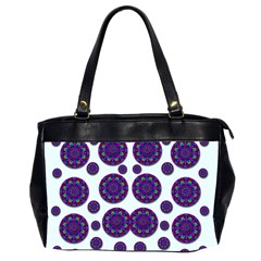 Shimmering Floral Abstracte Office Handbags (2 Sides)  by pepitasart