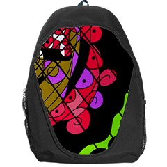 Elegant Abstract Decor Backpack Bag by Valentinaart