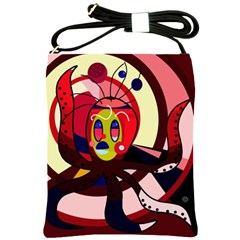 Octopus Shoulder Sling Bags by Valentinaart