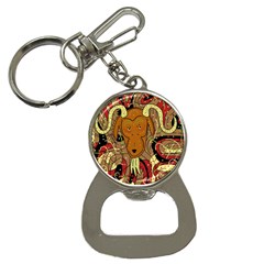 Billy Goat Bottle Opener Key Chains by Valentinaart