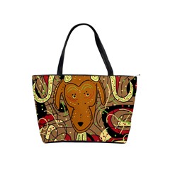 Billy Goat Shoulder Handbags by Valentinaart