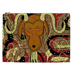 Billy Goat Cosmetic Bag (xxl)  by Valentinaart