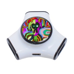 Colorful Goat 3-port Usb Hub by Valentinaart