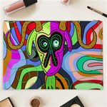 Colorful goat Cosmetic Bag (XXL)  Back