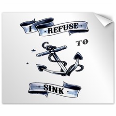 I Refuse To Sink Canvas 16  X 20  by cardinalsin