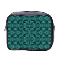 Celtic Gothic Knots Mini Toiletries Bag 2-side by pepitasart