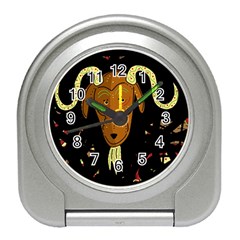 Billy goat 2 Travel Alarm Clocks