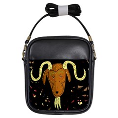 Billy goat 2 Girls Sling Bags