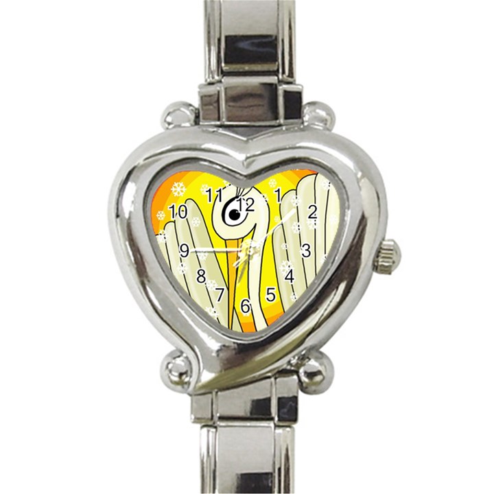 Crane Heart Italian Charm Watch