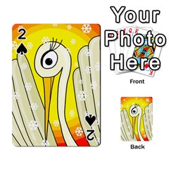 Crane Playing Cards 54 Designs  by Valentinaart