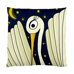 Crane 2 Standard Cushion Case (one Side) by Valentinaart