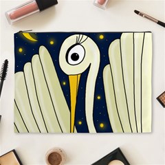 Crane 2 Cosmetic Bag (xl) by Valentinaart