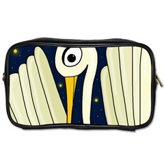 Crane 2 Toiletries Bags 2-side by Valentinaart