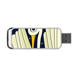 Crane 2 Portable Usb Flash (two Sides) by Valentinaart