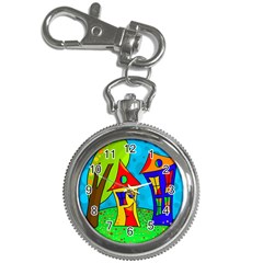 Two Houses  Key Chain Watches by Valentinaart