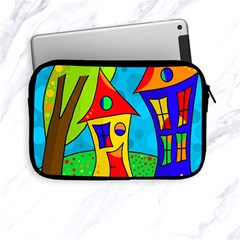 Two Houses  Apple Ipad Mini Zipper Cases by Valentinaart