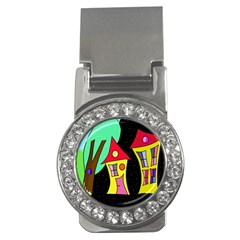 Two Houses 2 Money Clips (cz)  by Valentinaart