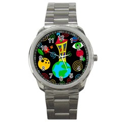 Playful Universe Sport Metal Watch by Valentinaart