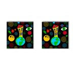 Playful universe Cufflinks (Square) Front(Pair)