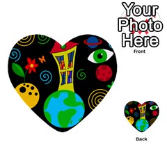 Playful Universe Multi-purpose Cards (heart) 