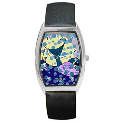 Whale Barrel Style Metal Watch by Valentinaart