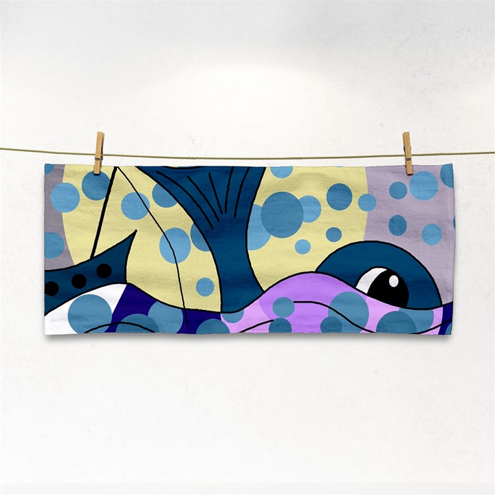 Whale Hand Towel