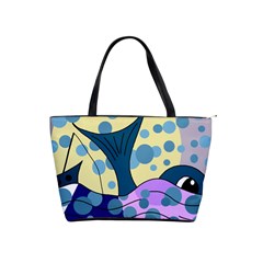 Whale Shoulder Handbags by Valentinaart