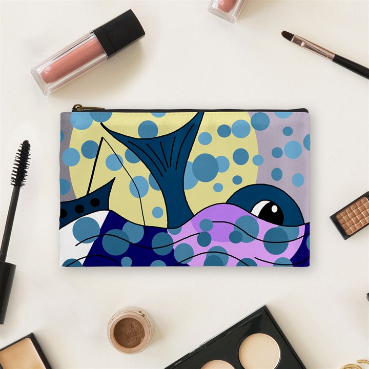 Whale Cosmetic Bag (Medium) 