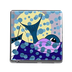 Whale Memory Card Reader (square) by Valentinaart