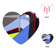 Street Light Playing Cards (heart) 