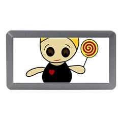 Cute Doll Girl Memory Card Reader (mini) by Valentinaart